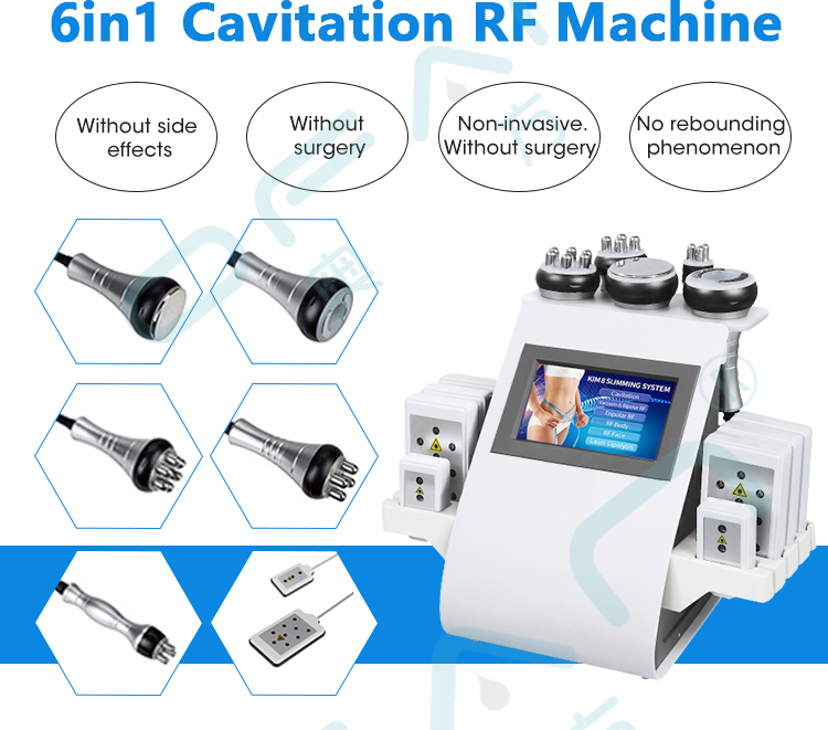 6in1 Cavitation RF machine
