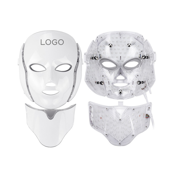 Home Use Anti-aging 7 Color LED PDT Face Mask Wrinkle Removal Photon Beauty Mask